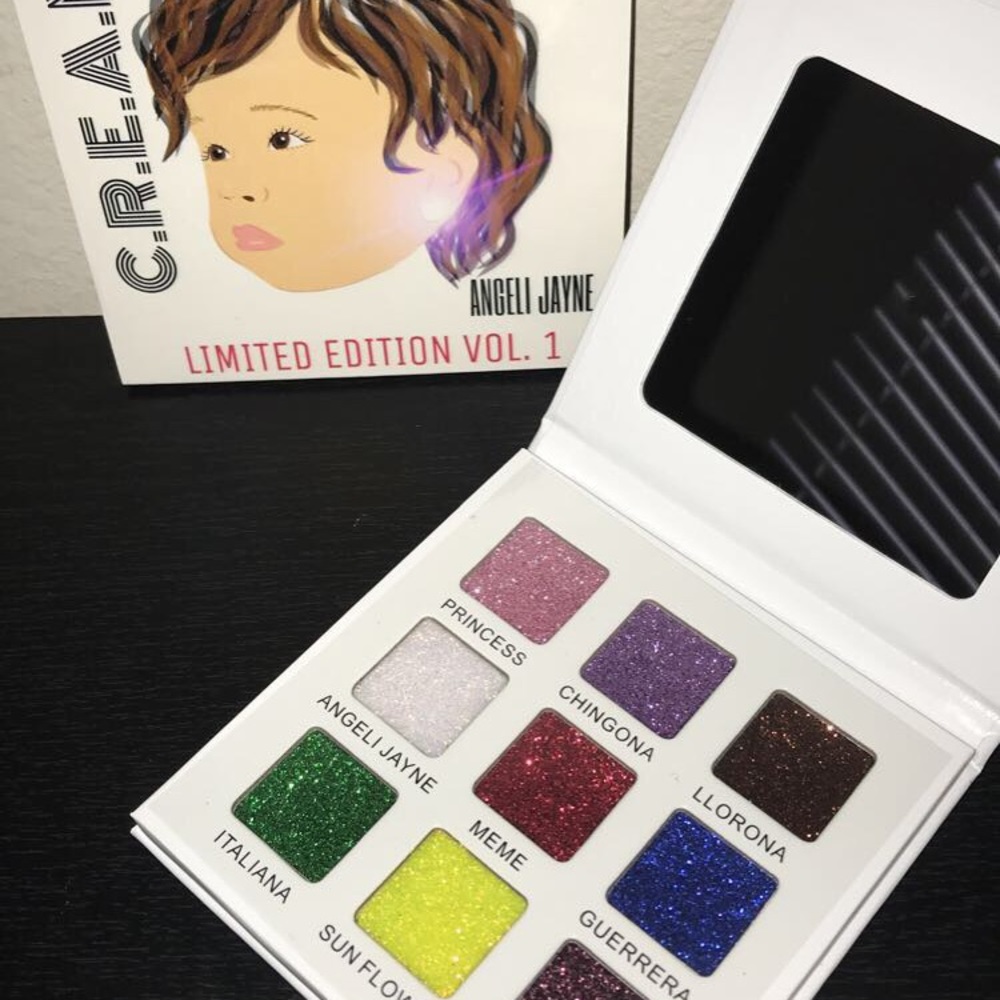 C.R.E.A.M cosmetics Angeli Jayne glitter